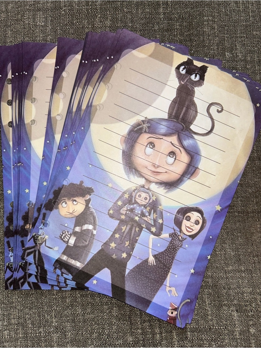 Coraline A5 Binder with Refill paper - Picture 4 of 4